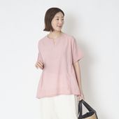 C.P.KOO/カディサイドギャザーブラウス